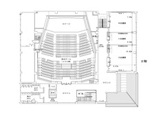 金光ホール2F席図