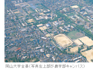 岡山大学全景