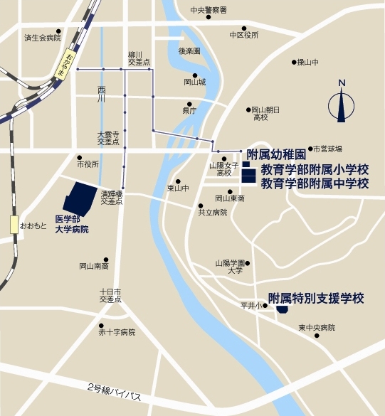 平井地区アクセスマップ