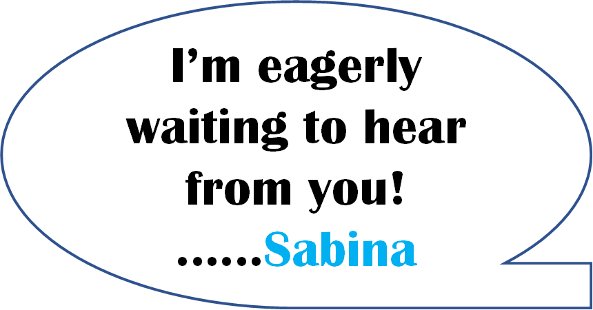 I’m eagerly waiting to hear from you!