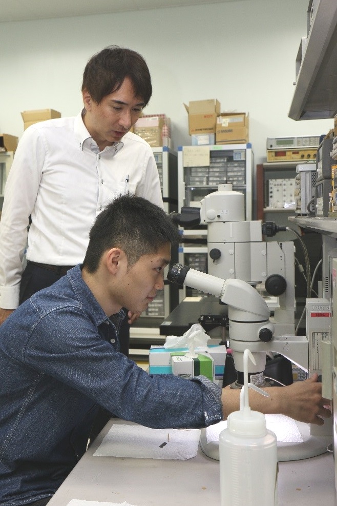 工藤先生と学生