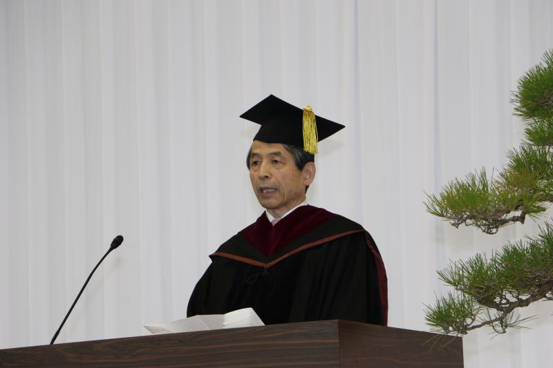 平成29年度岡山大学入学式 大学院入学式を挙行 国立大学法人 岡山大学