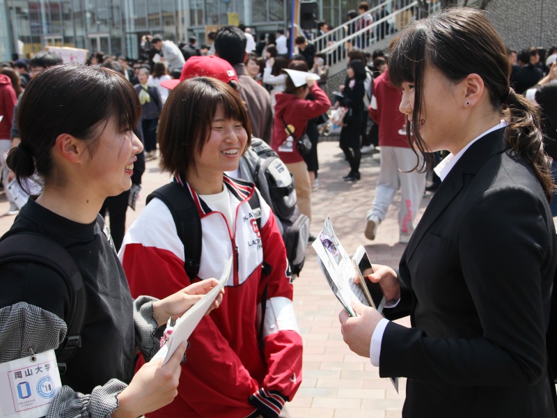 平成30年度岡山大学入学式 大学院入学式を開催 国立大学法人 岡山大学