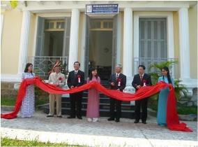 岡山大学ベトナム事務所開所式の様子
