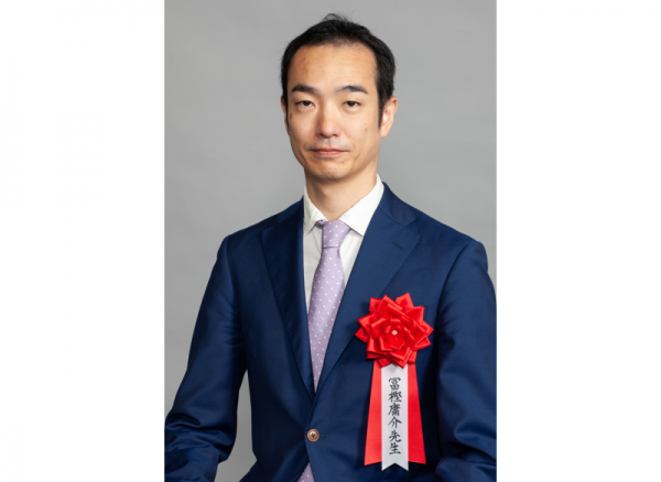 冨樫庸介教授（呼吸器内科長）が日本医師会医学研究奨励賞を受賞