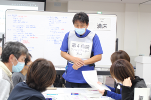 新型インフルエンザ発生を想定した感染対策訓練を実施しました