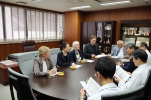 病院長・医学部長との懇談