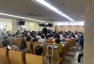 岡山大学交響楽団 院内コンサートを開催しました