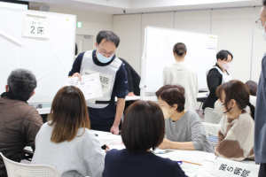 新型インフルエンザ発生を想定した感染対策訓練を実施しました