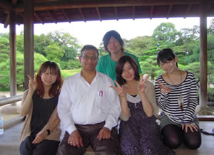 何故か京都、神戸の学生達と仲良くなった。