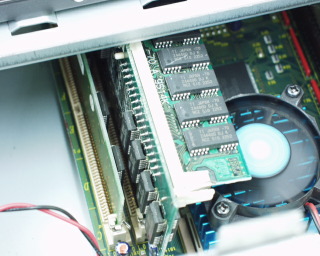 Installed new memory module